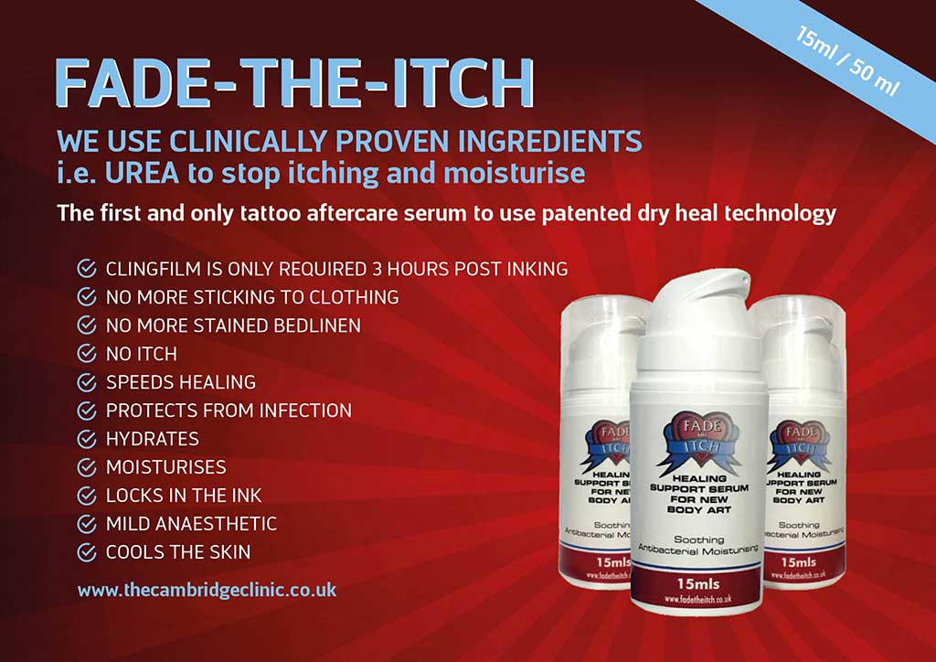 Fade the Itch - The Cambridge Clinic
